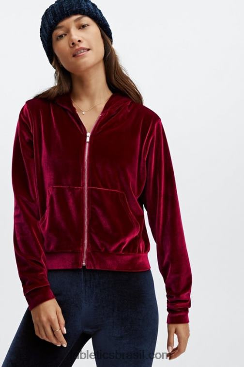 Fabletics explosão de cereja 420HR2508 donna moletom com capuz mulheres