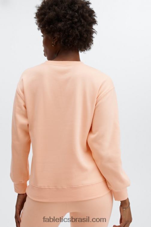 Fabletics gaia 420HR2481 moletom eco gola careca mulheres