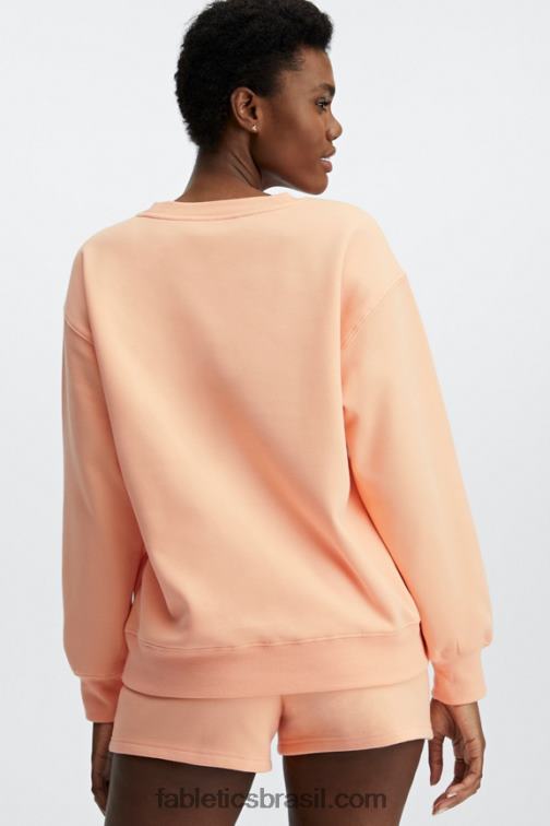 Fabletics gaia 420HR2481 moletom eco gola careca mulheres