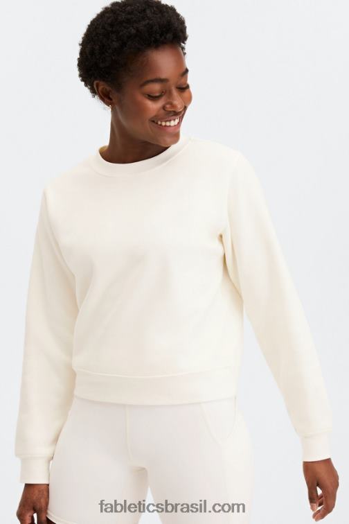 Fabletics garça 420HR2645 gola redonda clássica mulheres