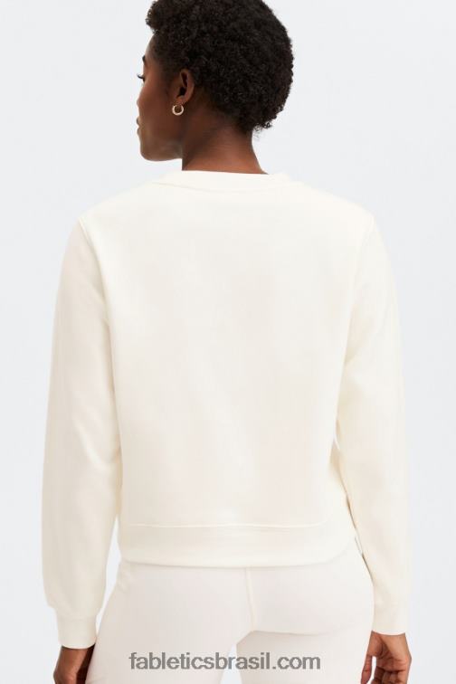 Fabletics garça 420HR2645 gola redonda clássica mulheres