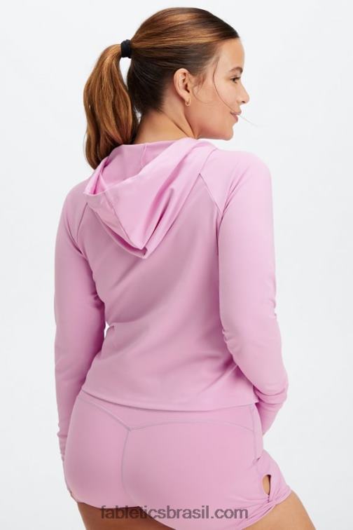 Fabletics lilás enevoado 420HR2450 moletom com capuz oásis mulheres