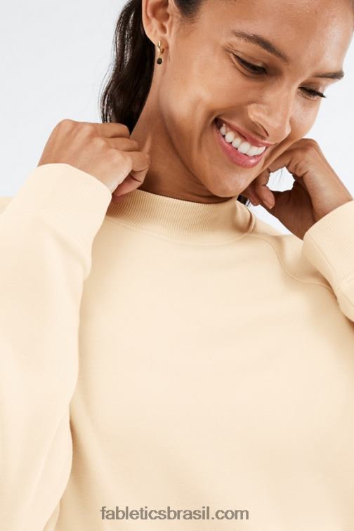 Fabletics litoral 420HR2541 pulôver manga longa james mulheres