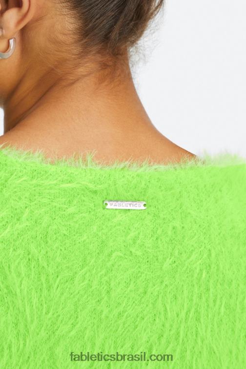 Fabletics maçã ácida 420HR2625 cardigã curto mulheres