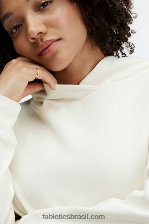 Fabletics osso 420HR2520 moletom eco go-to pocket mulheres