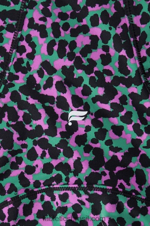 Fabletics pontos de safári de grama verde 420HR2569 jaqueta de performance trinity mulheres