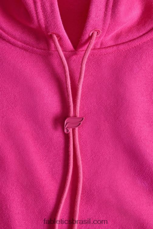Fabletics rave fúcsia/rosa 420HR2489 moletom de lã para sempre mulheres