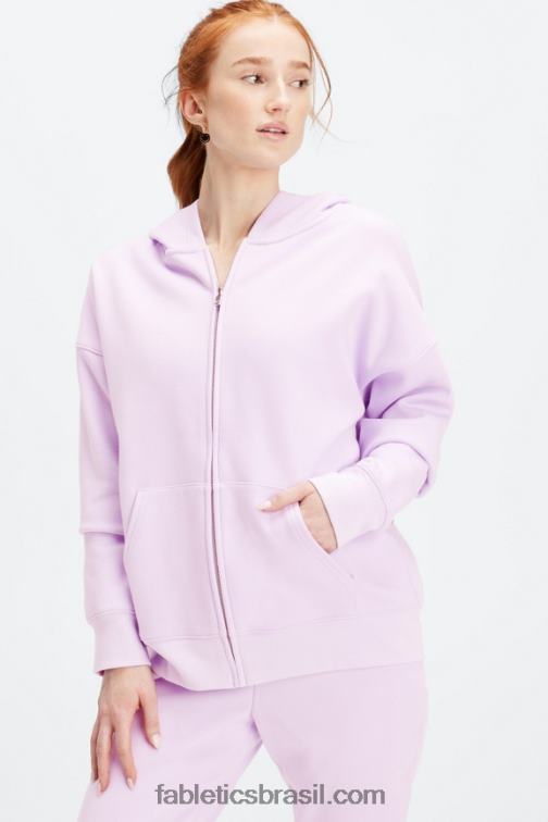 Fabletics íris nebulosa 420HR2661 go-to moletom com zíper completo mulheres