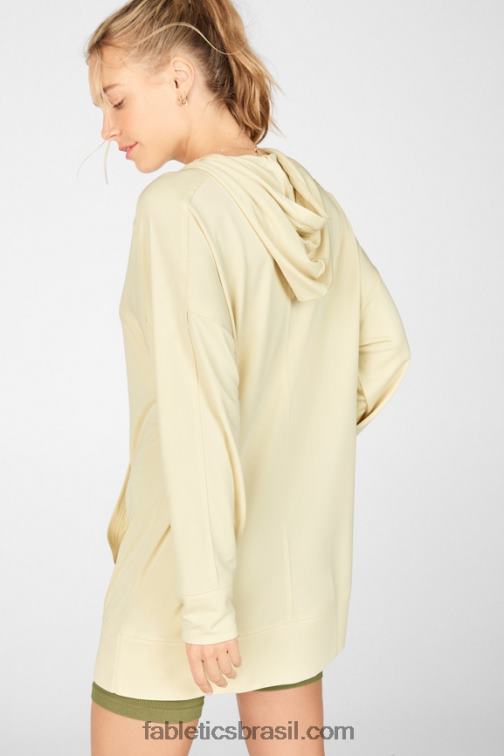 Fabletics sálvia nebulosa 420HR2566 túnica sempre com capuz mulheres