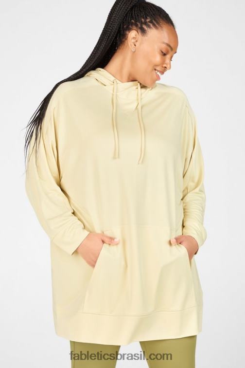 Fabletics sálvia nebulosa 420HR2567 túnica sempre com capuz mulheres