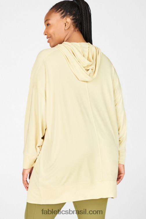 Fabletics sálvia nebulosa 420HR2567 túnica sempre com capuz mulheres