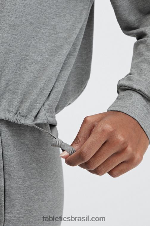 Fabletics urze carvão 420HR2427 pulôver de luxo mulheres