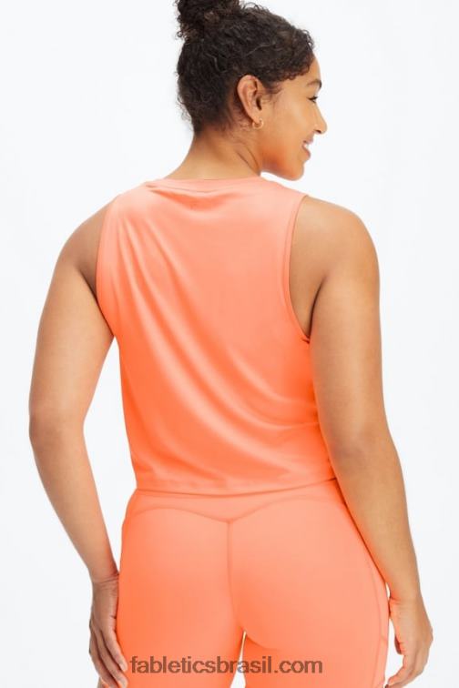 Fabletics Melão 420HR2210 tanque muscular dry-flex mulheres