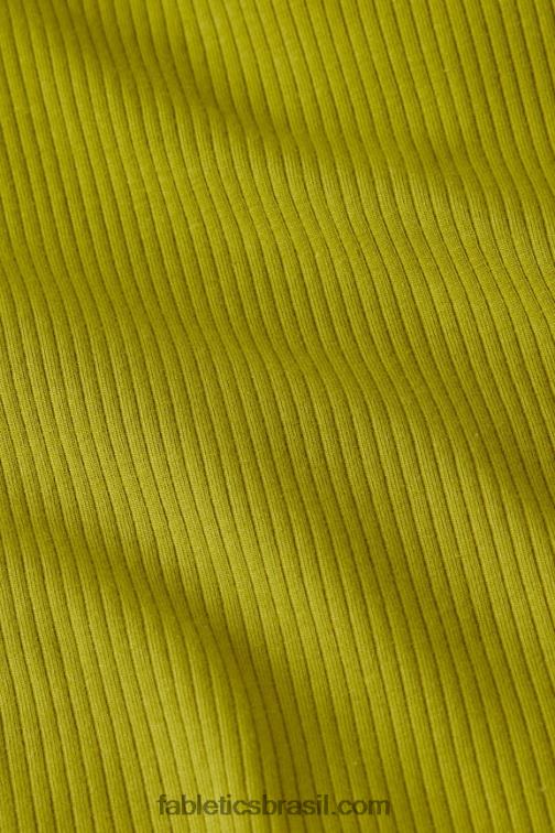 Fabletics Olival 420HR2144 tanque de costela de gola alta mulheres