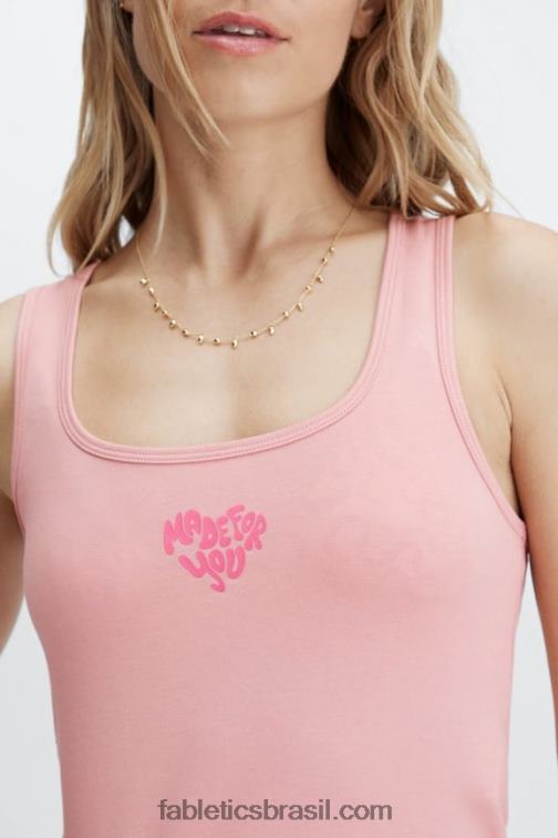 Fabletics argila rosa 420HR2255 tanque britt 24/7 mulheres