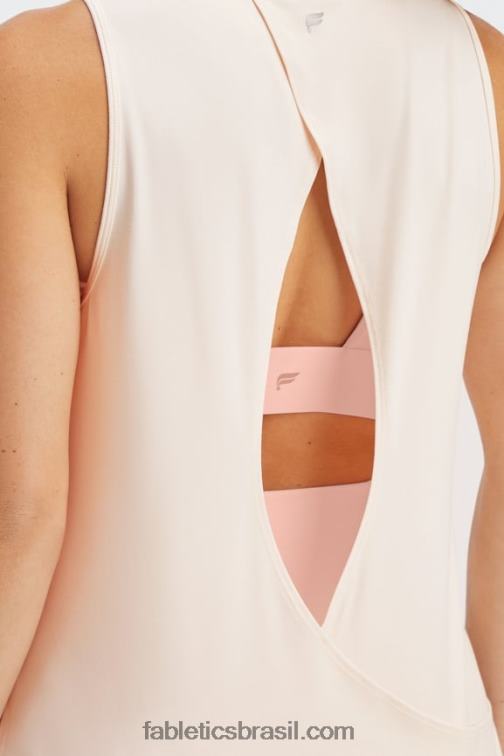 Fabletics aveia 420HR2124 tanque traseiro aberto dry-flex mulheres