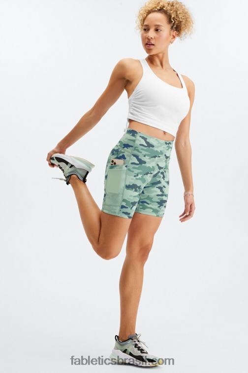 Fabletics branco 420HR2288 jacqueline tanque de sutiã embutido mulheres