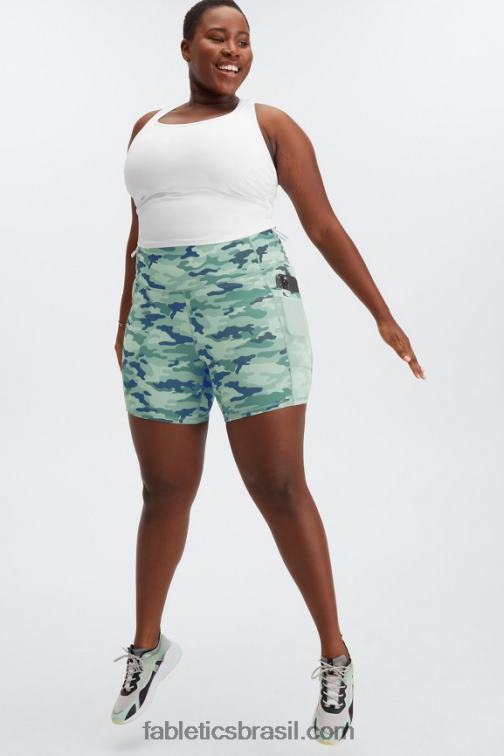 Fabletics branco 420HR2289 jacqueline tanque de sutiã embutido mulheres