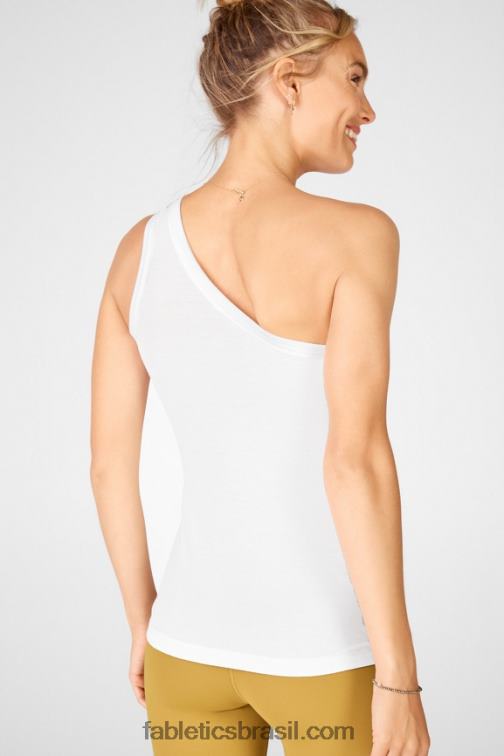 Fabletics branco 420HR2420 esme um tanque de ombro mulheres