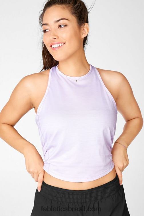 Fabletics céu roxo urze 420HR2375 tanque de areia mulheres