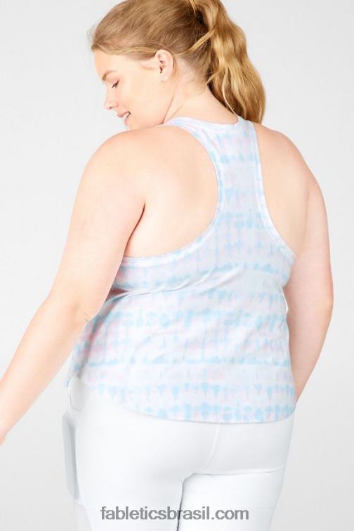 Fabletics cascata 420HR2413 tanque de jade mulheres
