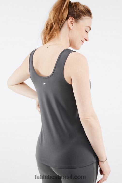 Fabletics cinza médio 420HR2286 tanque maternidade mariel mulheres