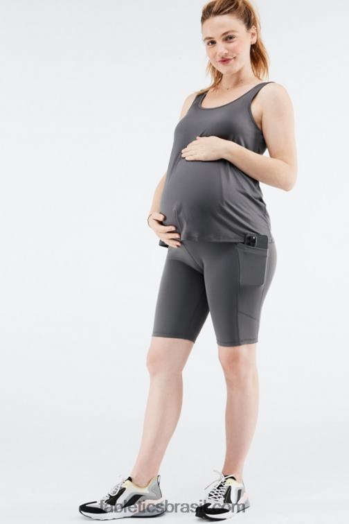 Fabletics cinza médio 420HR2286 tanque maternidade mariel mulheres