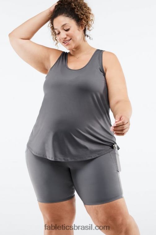 Fabletics cinza médio 420HR2287 tanque maternidade mariel mulheres
