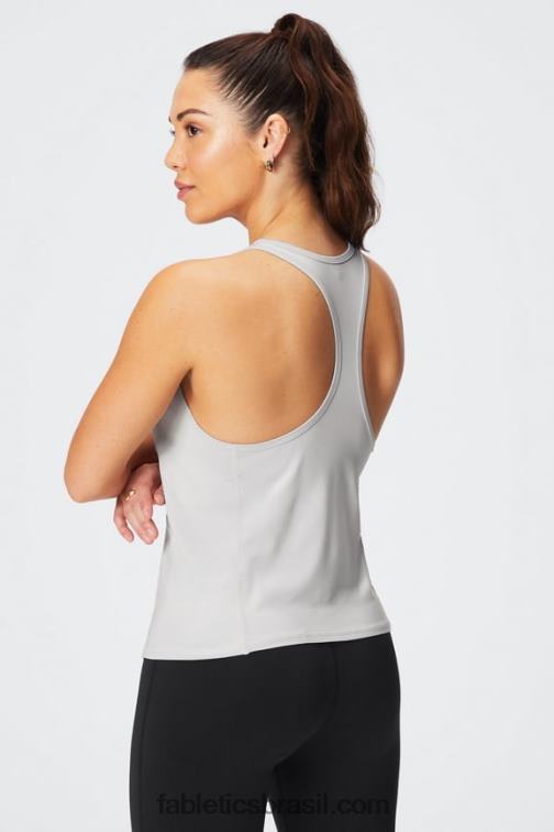 Fabletics cinza mineral 420HR2182 tanque nadador phoenix lite mulheres