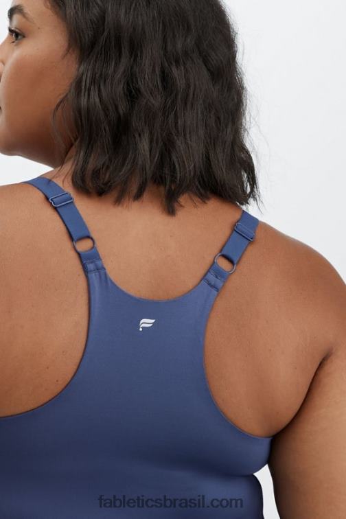Fabletics cobalto profundo 420HR2180 tanque de sutiã embutido em movimento mulheres