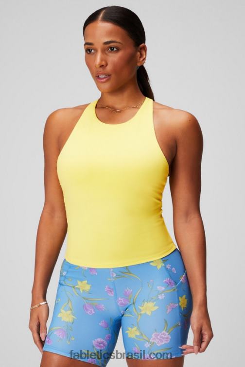 Fabletics dia ensolarado 420HR2133 tanque de sutiã embutido com tiras mulheres