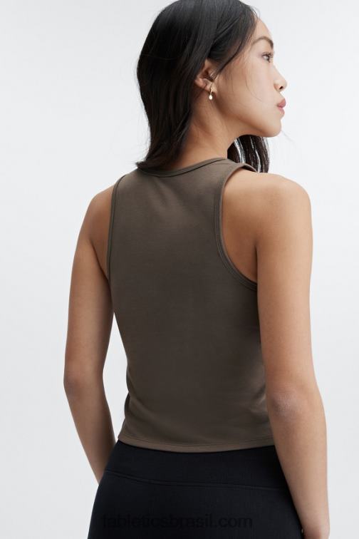 Fabletics fronteira 420HR2245 tanque de algodão vivo mulheres