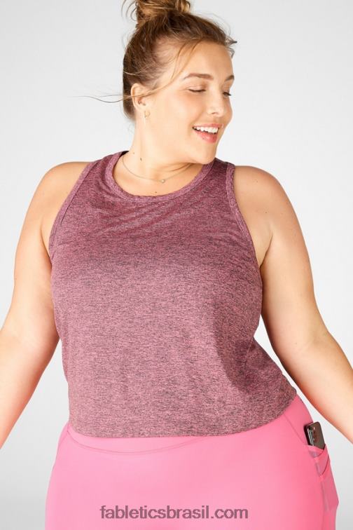 Fabletics lilás rosado 420HR2222 tanque clássico dry-flex mulheres