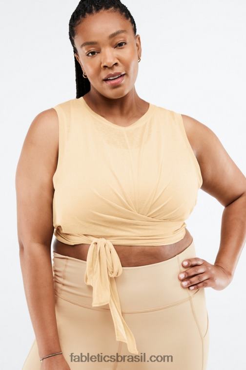 Fabletics litoral 420HR2322 ryan tie up tanque de colheita mulheres