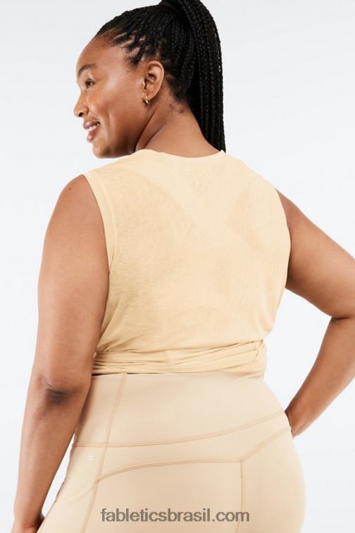 Fabletics litoral 420HR2322 ryan tie up tanque de colheita mulheres
