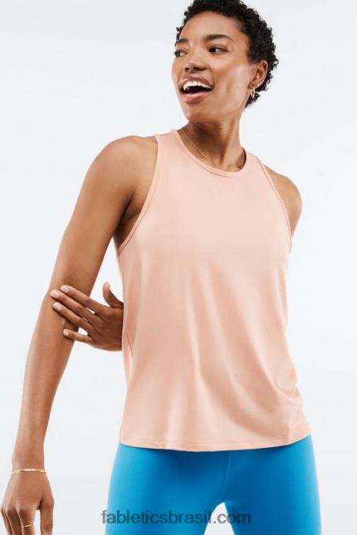 Fabletics madeira de bétula 420HR2316 tanque racerback teagan mulheres