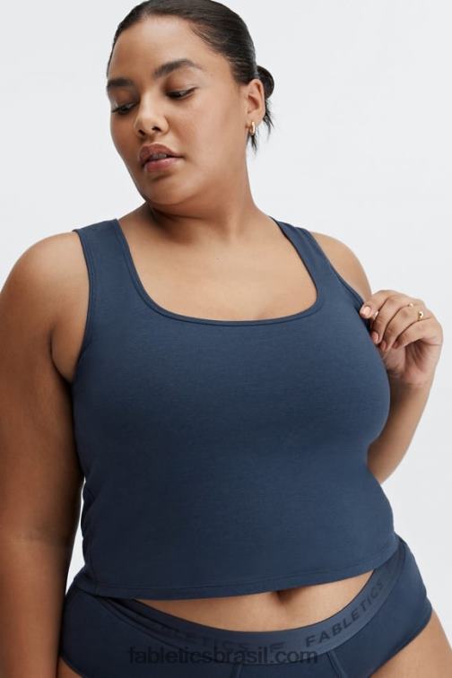 Fabletics marinho clássico 420HR2258 tanque britt 24/7 mulheres
