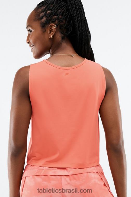 Fabletics névoa de coral 420HR2203 tanque muscular teagan mulheres