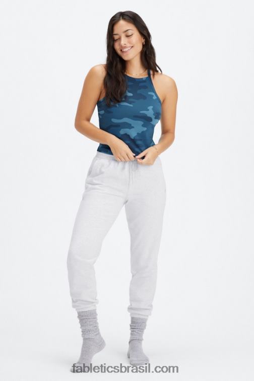Fabletics onda da meia-noite camuflagem grande 420HR2226 tanque de cabresto ao vivo mulheres