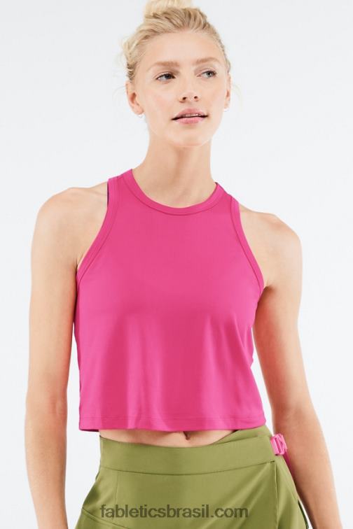 Fabletics ponche rosa 420HR2216 tanque clássico dry-flex mulheres