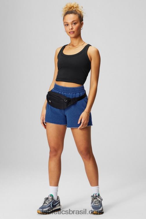 Fabletics preto 420HR2157 Regata 100% algodão mulheres