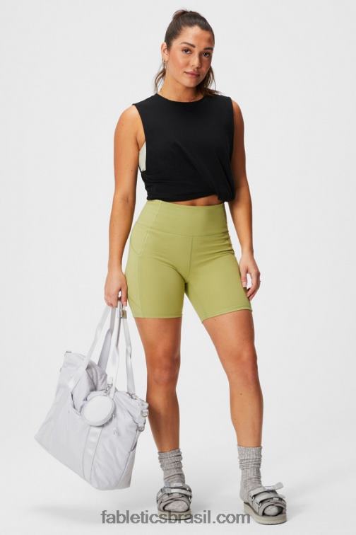 Fabletics preto 420HR2171 tanque muscular micah mulheres