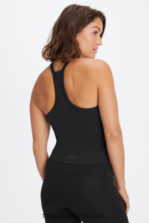 Fabletics preto 420HR2227 tanque de cabresto ao vivo mulheres