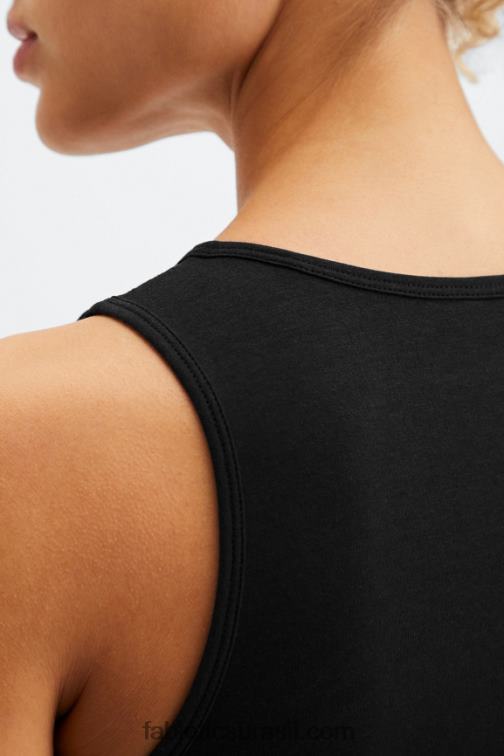 Fabletics preto 420HR2251 tanque britt 24/7 mulheres