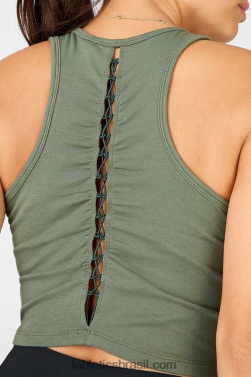 Fabletics safári 420HR2409 tanque de rendas bree mulheres