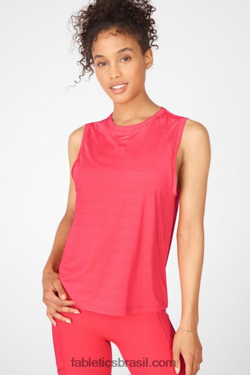 Fabletics teaberry 420HR2308 tanque de músculo eco-consciente mulheres