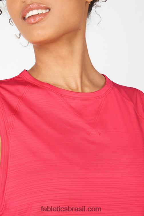Fabletics teaberry 420HR2308 tanque de músculo eco-consciente mulheres