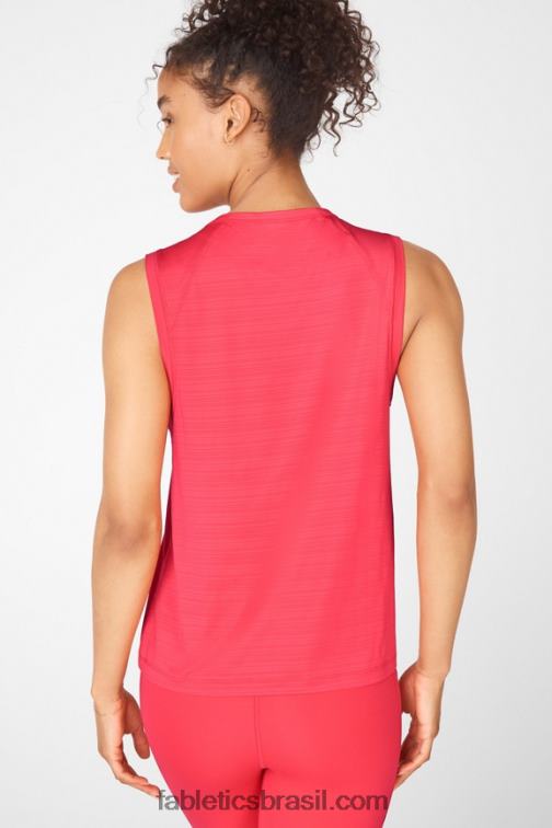 Fabletics teaberry 420HR2308 tanque de músculo eco-consciente mulheres