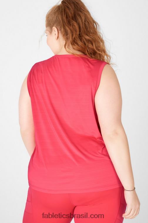 Fabletics teaberry 420HR2309 tanque de músculo eco-consciente mulheres