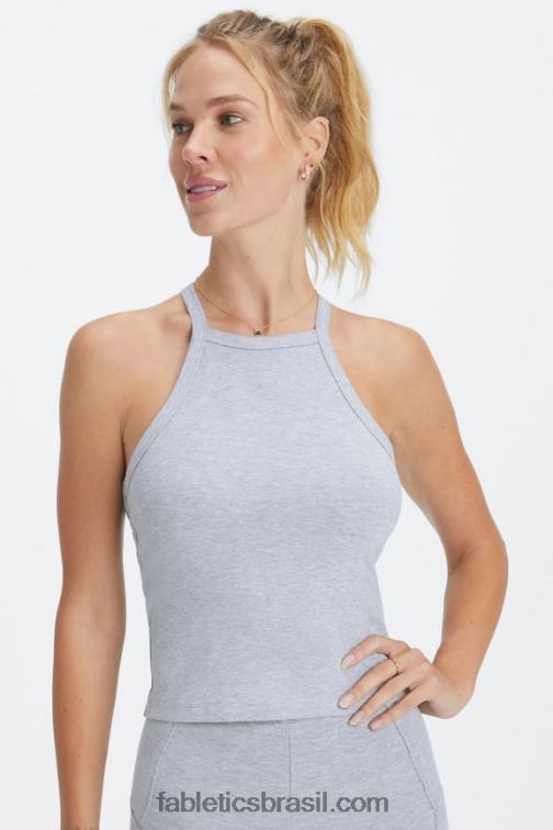 Fabletics urze cinza clássico 420HR2229 tanque de cabresto ao vivo mulheres